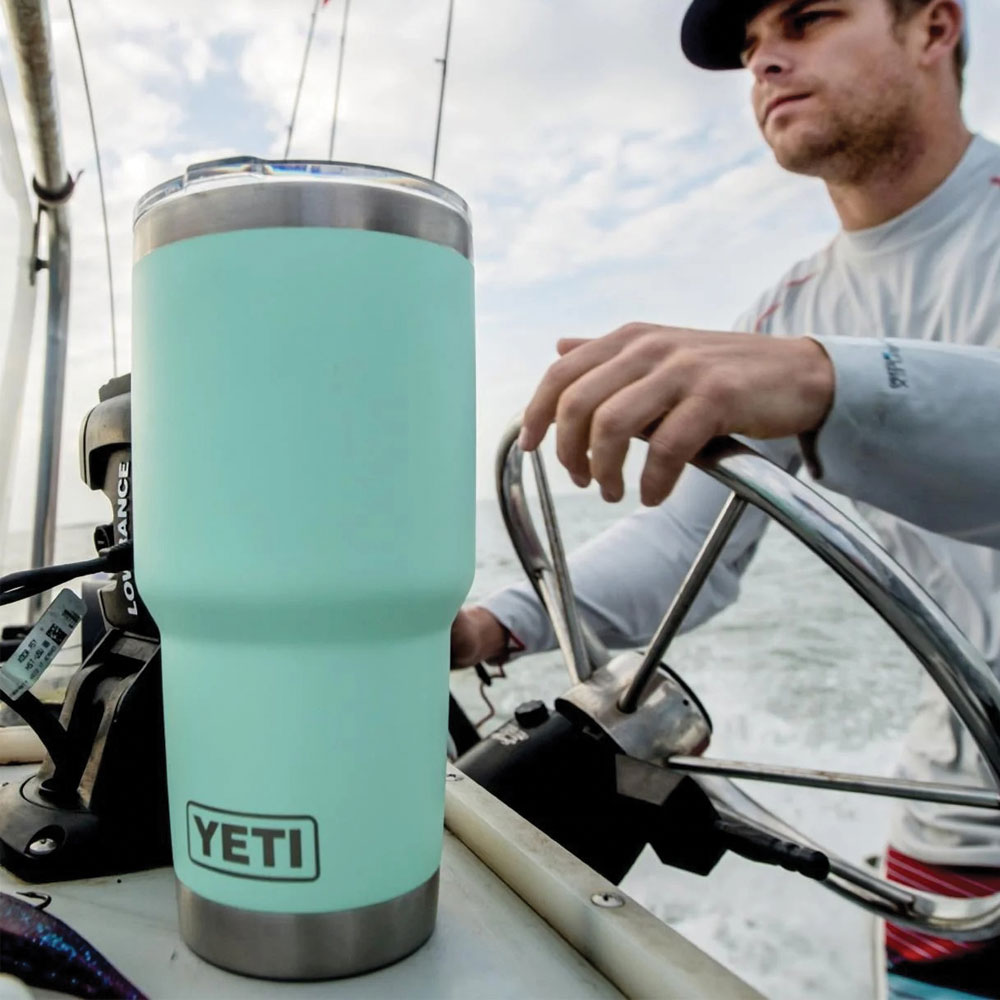 NUEVO YETI auténtico color rosa y púrpura 30 oz Rambler vaso