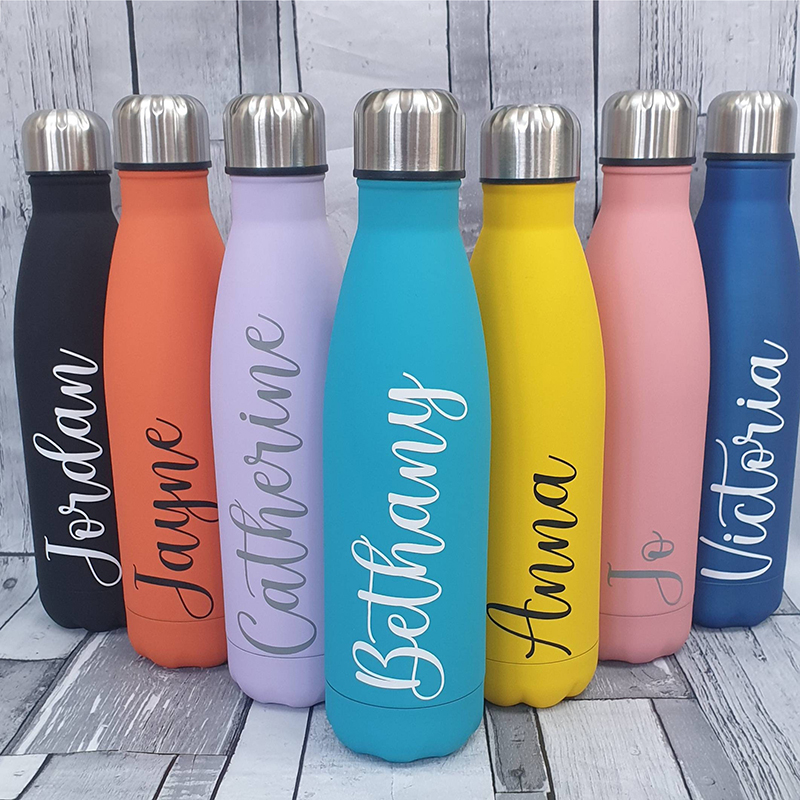 Customizable Metal Water Bottles (500ml)